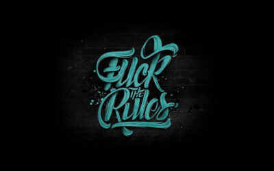 Selection of awesome lettering, inspired by graffiti art